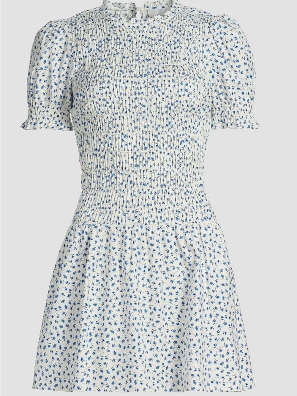 Reformation Leannah Dress Floral Smocked Sz 12 *NWT*